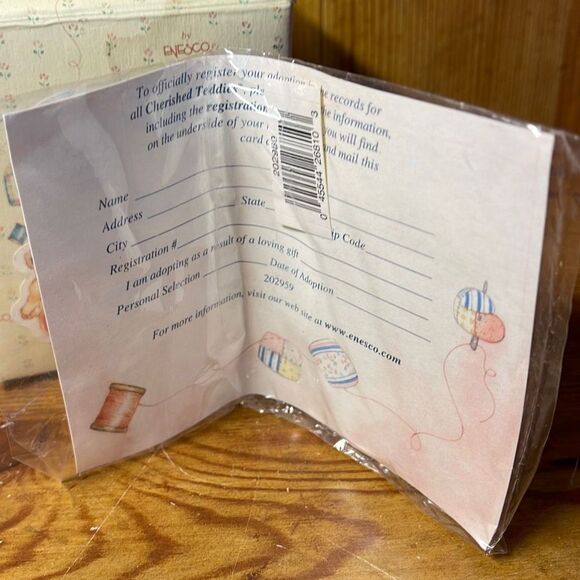 Cherished Teddies 202959 Lily Lilies Bloom with Petals of Hope Enesco 1997 - Picture 8 of 10